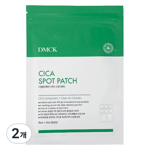 DMCK 시카 스팟 패치 혼합형, 2개