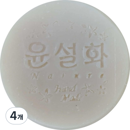 윤설화 비누 코엔자임 Q10, 110g, 4개