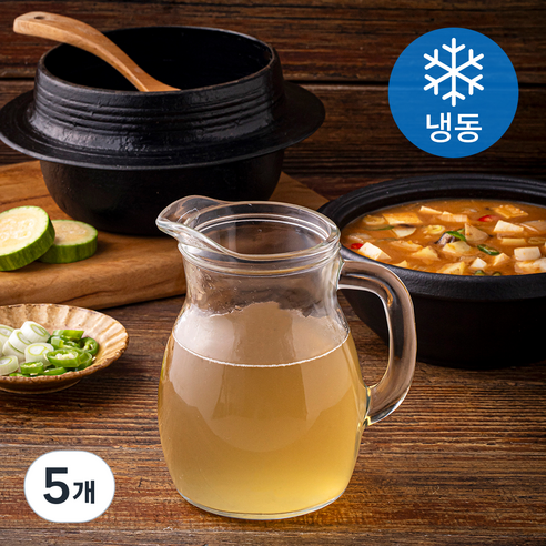소중한식사 고추씨디포리육수 (냉동), 300g, 4개입, 5개