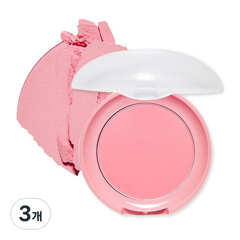 에뛰드 러블리 쿠키 팩트 블러셔 4.5g, PK002 그레이프후르츠젤리, 3개