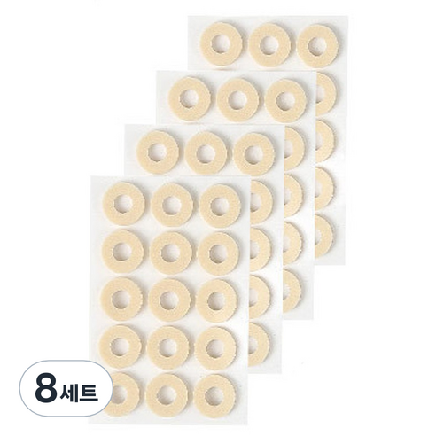 원티크 보호 패드 원형 세트, 8세트