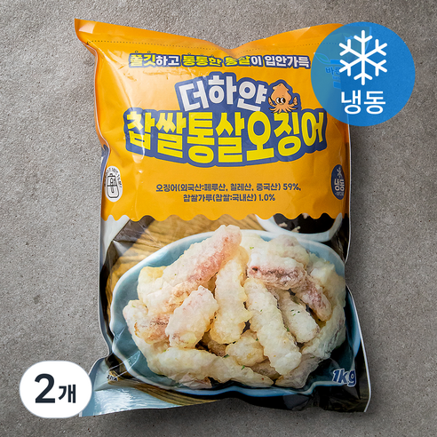 바른웰 더하얀 찹쌀 통살오징어 (냉동), 1kg, 2개 none 섬네일