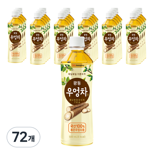 광동제약 우엉차, 500ml, 72개