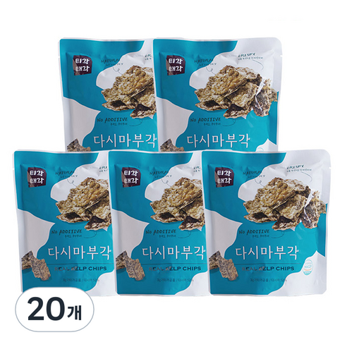티각태각 다시마부각, 30g, 20개