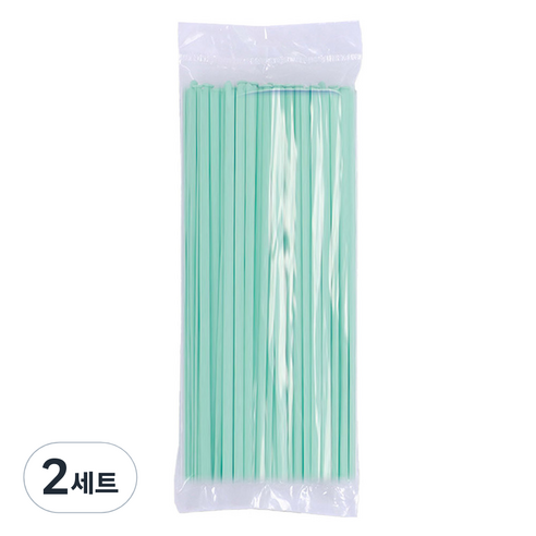 마다꾸미 요술 매직 파티 벌룬 막대풍선 100p 세트, 파스텔라이트민트, 2세트