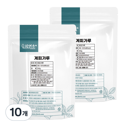 계피 분말, 300g, 10개