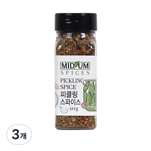 피클링 스파이스 오이피클 향신료, 60g, 3개