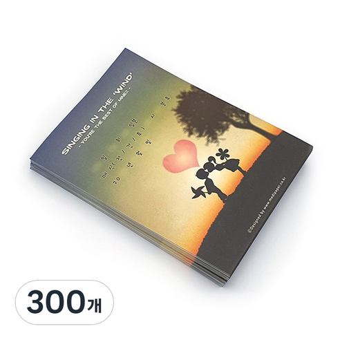 메디페이퍼 디자인 약봉투, 바람부는언덕, 300개