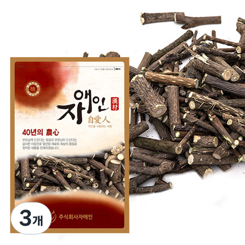자애인 가시오가피 한차재료, 600g, 3개