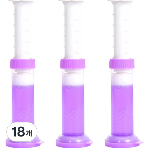 아이돈케어 클린젤리 변기젤 머스크 라벤더향, 50ml, 18개