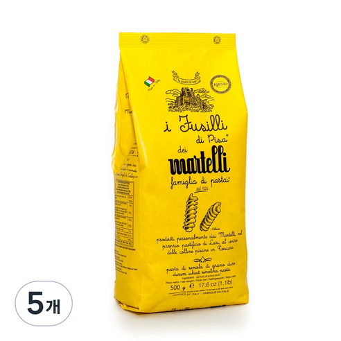 마르텔리 푸실리 디 피사, 500g, 5개
