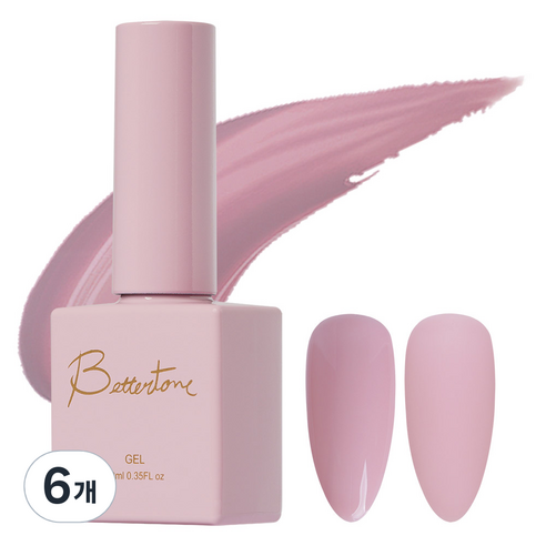 아이빛 베러톤 말랑말랑 스윗코코 젤네일 컬러젤, OS-03, 10ml, 6개