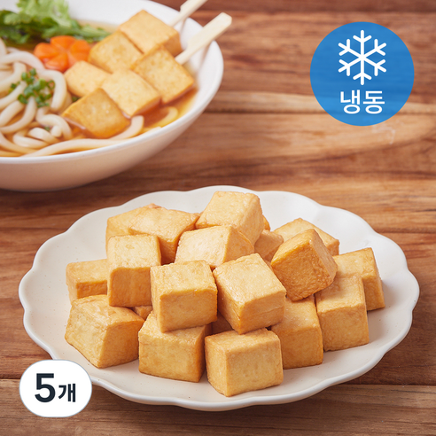 지엔씨푸드 두부모양 피쉬볼 (냉동), 500g, 5개