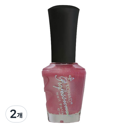 코나드 프로페셔널 레귤러 네일 폴리쉬 15ml, 로맨틱핑크, 2개