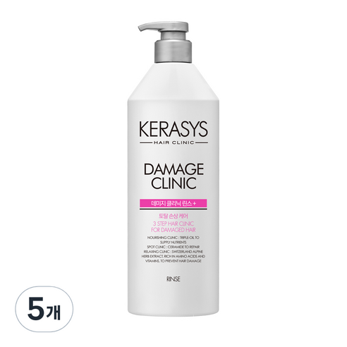 케라시스 데미지 클리닉 단백질 컨디셔너 폴로럴파우더향, 750ml, 5개