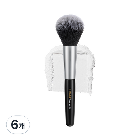 스튜디오17 파우더 브러쉬 812, 6개, 혼합색상