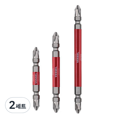 베셀 토션비트 드라이버 BW-812 + BW-813 + BW-814, 2세트