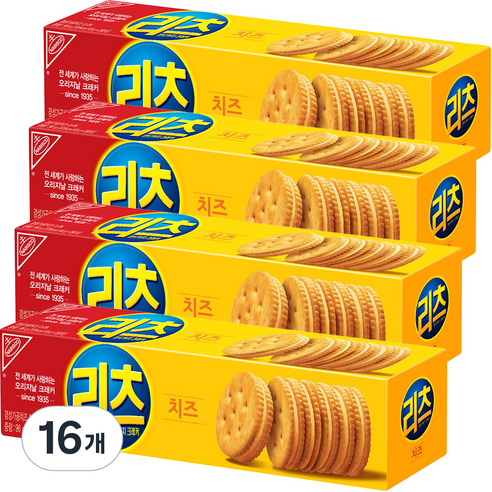 리츠 샌드위치 크래커, 96g, 16개