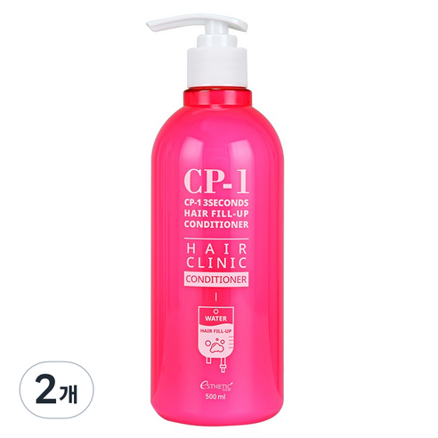 씨피원 쓰리세컨즈 헤어 필업 컨디셔너, 2개, 500ml