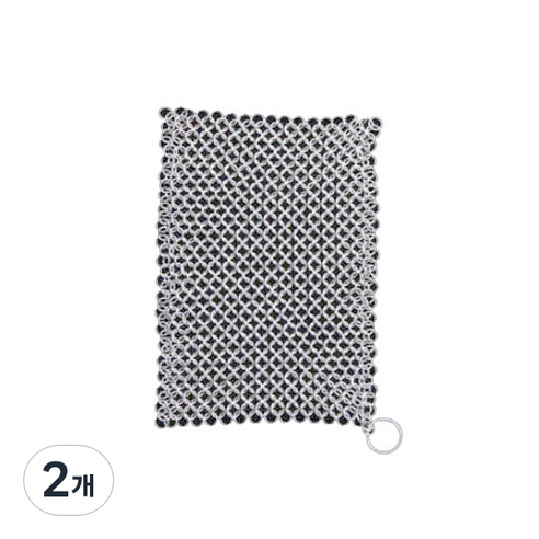 뽀마 스텐레스 링 수세미 사각형, 1개입, 2개