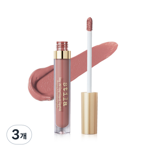 스틸라 스테이 올 데이 리퀴드 립스틱, 로만자, 3ml, 3개