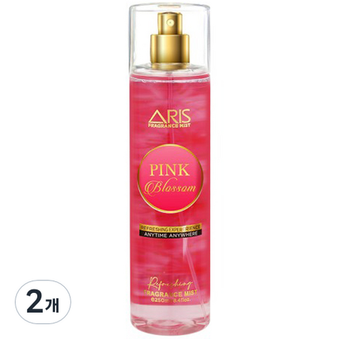 아리스 향수 바디미스트 핑크블로썸, 2개, 250ml