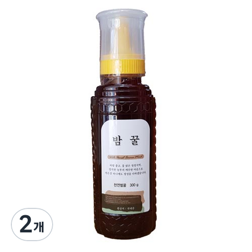 가가농장 밤꿀 튜브, 300g, 2개