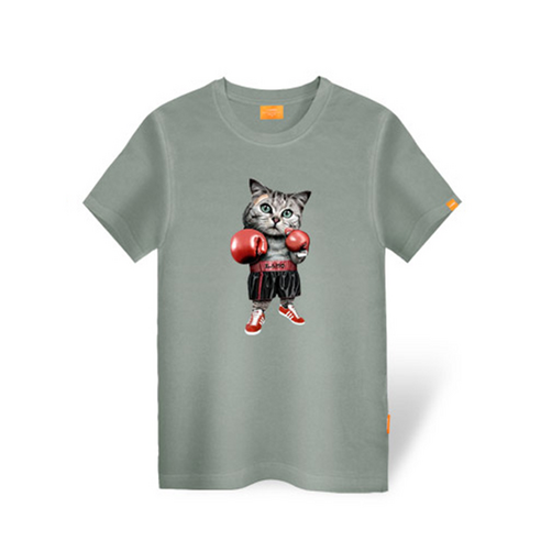 엘라모 복싱고양이 반팔