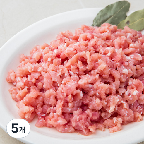 곰곰 한돈 뒷다리살 다짐육 (냉장), 400g, 5개