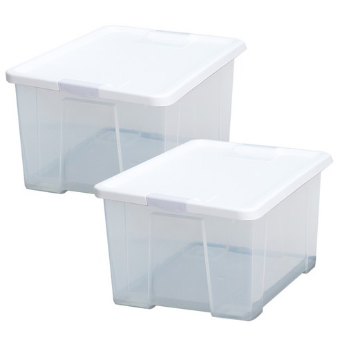 라이피스트 스칼렛 리빙박스 90L, 화이트, 2개입