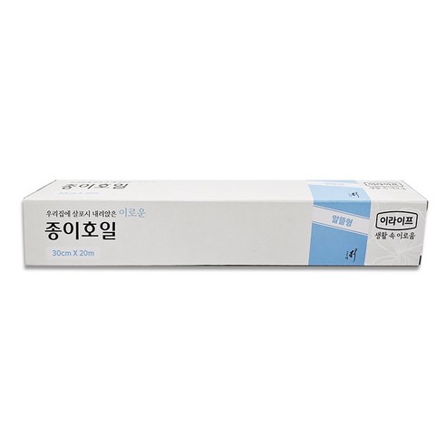 롯데이라이프 이로운 종이호일, 1개