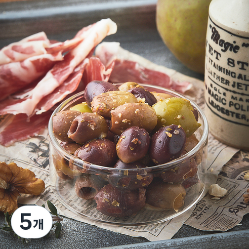피카치 이탈리안 올리브 믹스 씨제거, 64g, 5개