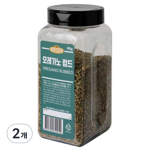 ADDCOOK 오레가노, 80g, 2개