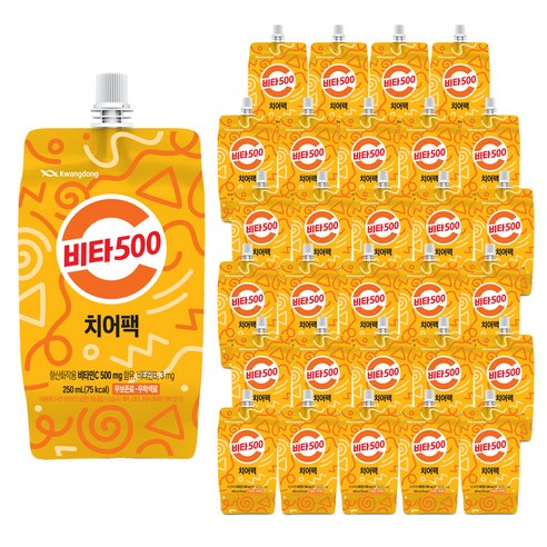 광동제약 비타500 치어팩, 250ml, 30개