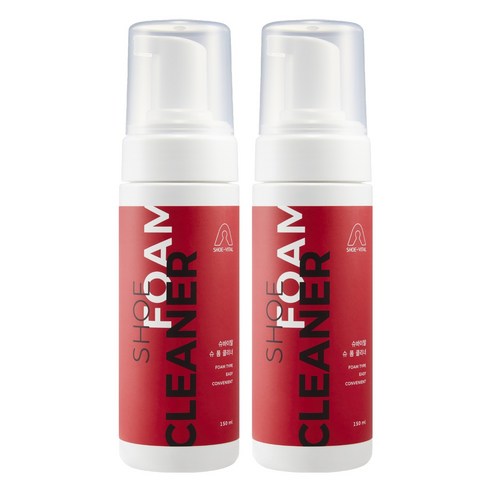 슈바이탈 신발 폼 클리너, 150ml, 2개