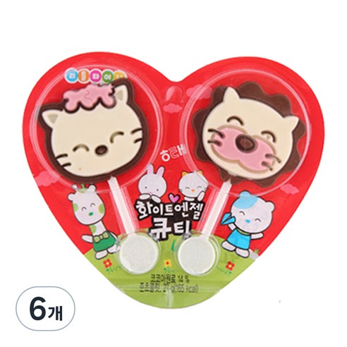 해태화이트엔젤 큐티, 27g, 6개