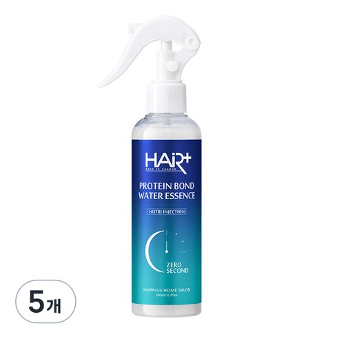 헤어플러스 단백질 본드 워터에센스, 200ml, 5개