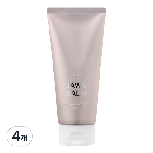 줄라이미 논워시 극손상 집중케어 헤어팩 죠스밤, 200ml, 4개