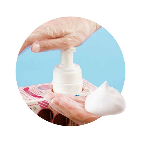 모든 모발 타입에 적합한 프레쉬라이트 폼 컬러 염색제로 집에서 쉽고 아름답게 염색하세요.