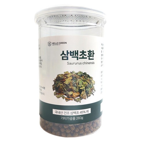 헬로우그린 삼백초환, 260g, 1개