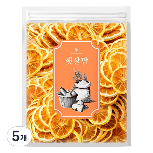 햇살팜 건조 레몬 슬라이스, 5개, 50g