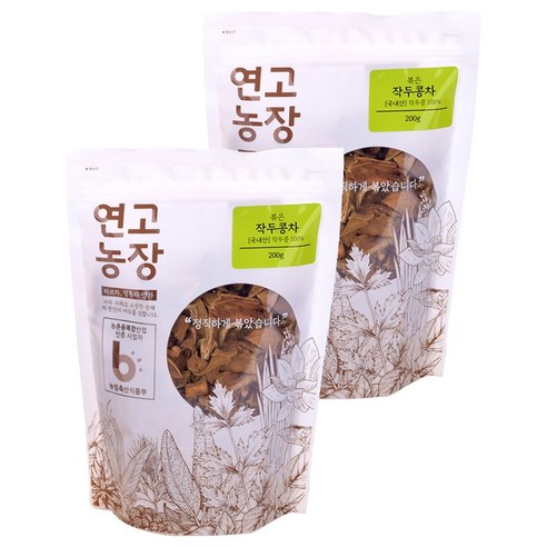 연고농장 볶은 작두콩차, 200g, 1개입, 2개