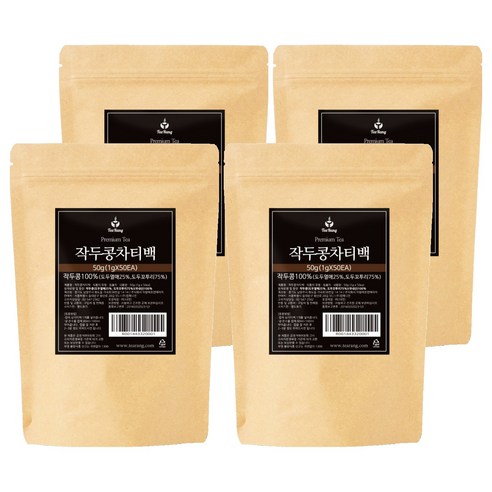 티랑 작두콩차티백, 1g, 50개입, 4개