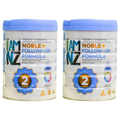아이엠뉴질랜드 아이엠엔젯 노블 + 조제분유 2단계, 800g, 2개