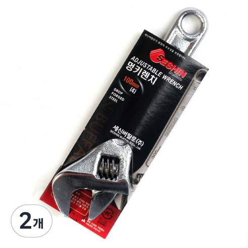 세신버팔로 몽키렌치 100mm 랜덤발송, 2개