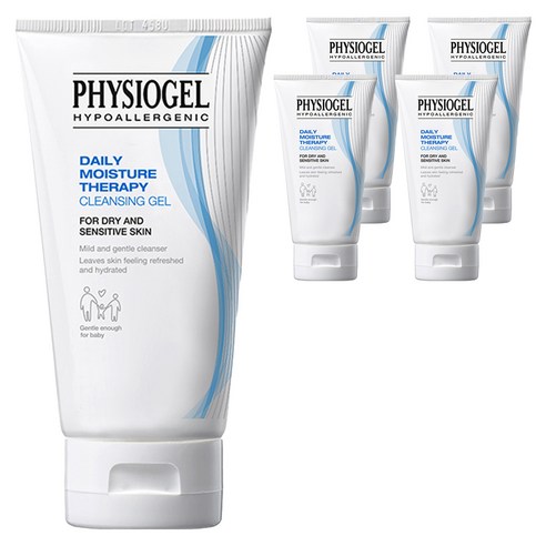 피지오겔 데일리 모이스쳐 테라피 클렌징 젤, 150ml, 5개