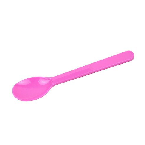 봄91 SP 핑크 아이스크림 스푼 대 12.5 x 2.5 cm, 1개입, 100개