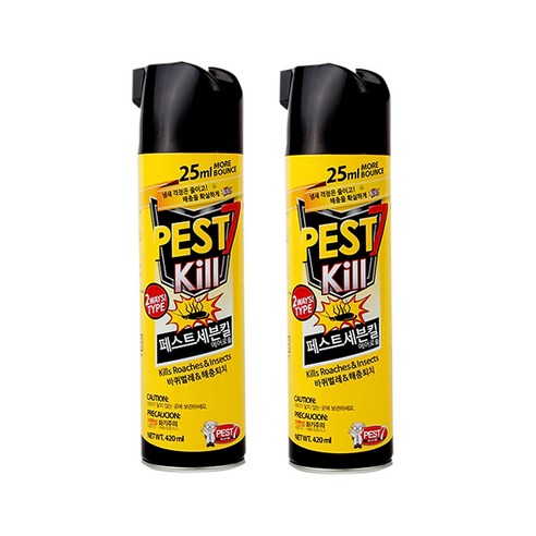 페스트7 킬 에어로졸, 420ml, 2개입