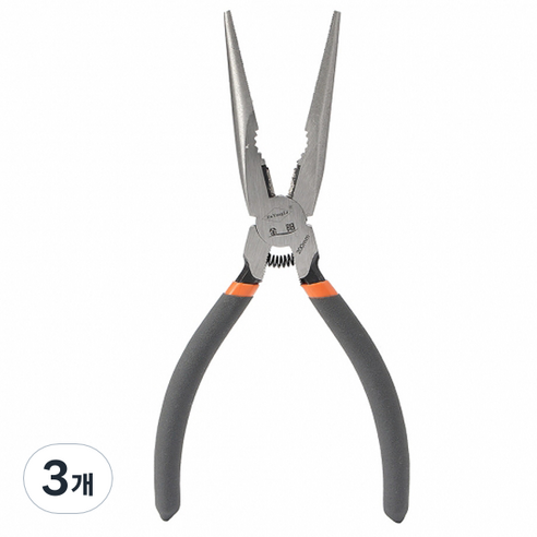 진양엘에스 롱노우즈 플라이어 20cm, 3개