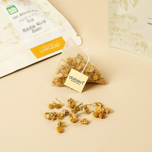 향긋한 휴식을 선사하는 다비앙 유기농 캐모마일 티백